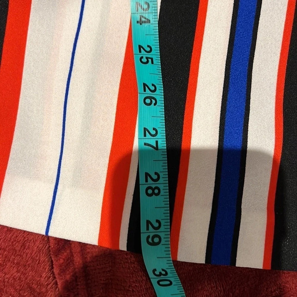 Vince  Camuto Sleeveless Tunic striped Blouse Sz L - Picture 10 of 13